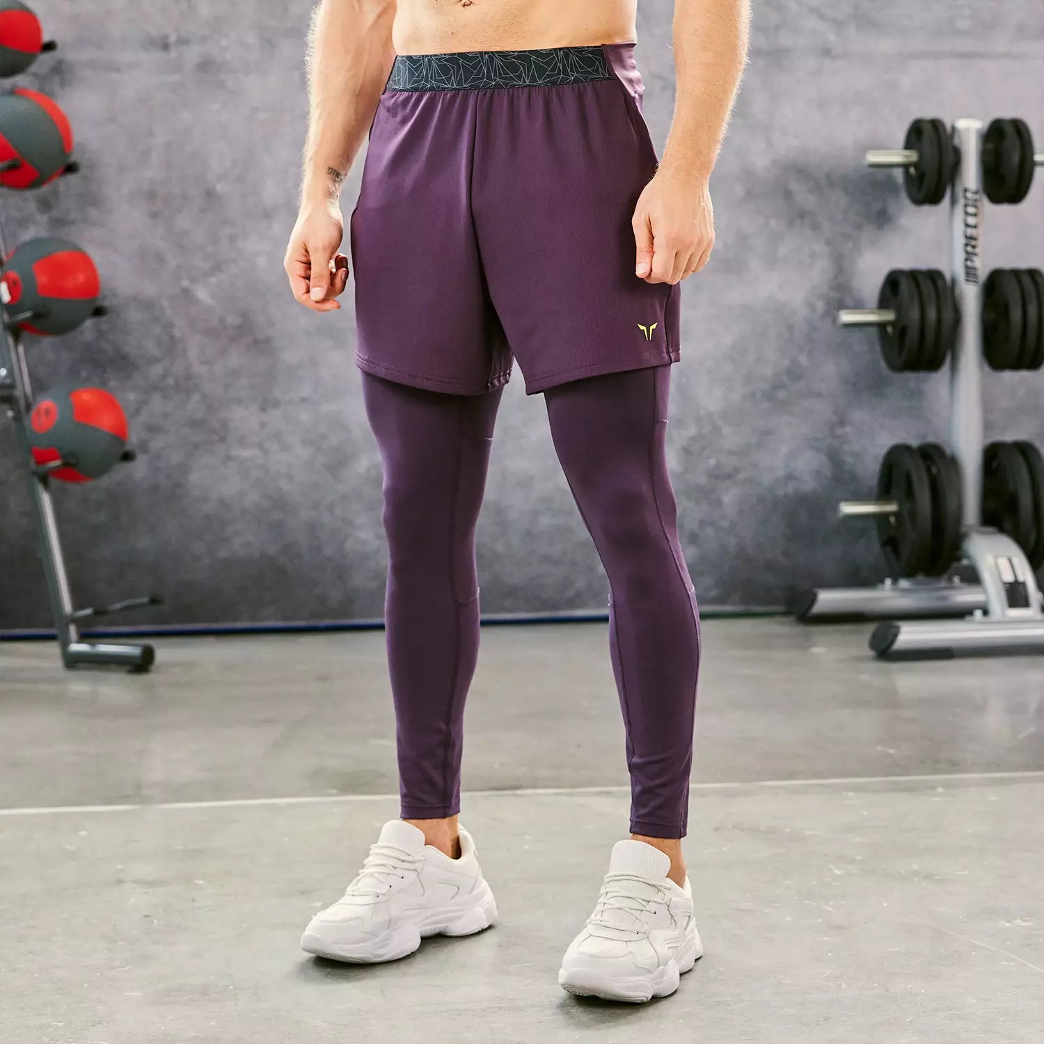 Lab360° TDry™ Flex Shorts - Plum Perfect | Gym Shorts Men | SQUATWOLF