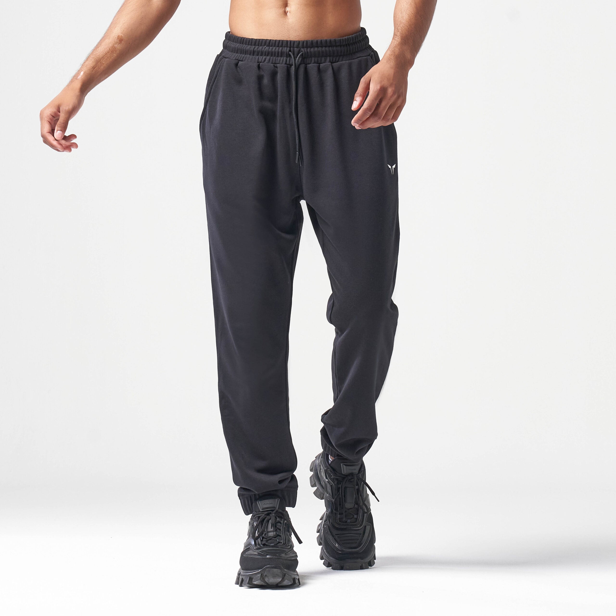 Essential Jogger Pant - Black | Gym Jogger Men | SQUATWOLF