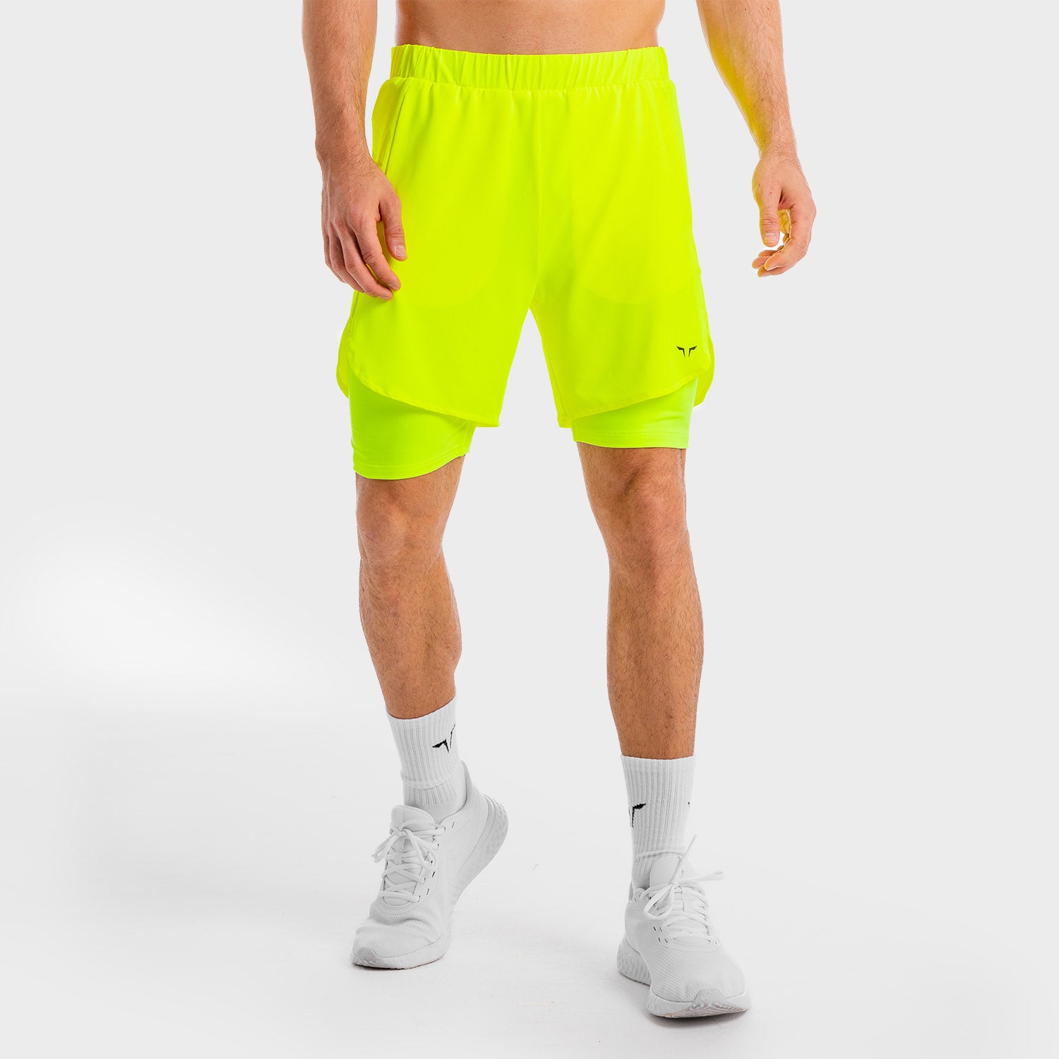 neon gym shorts