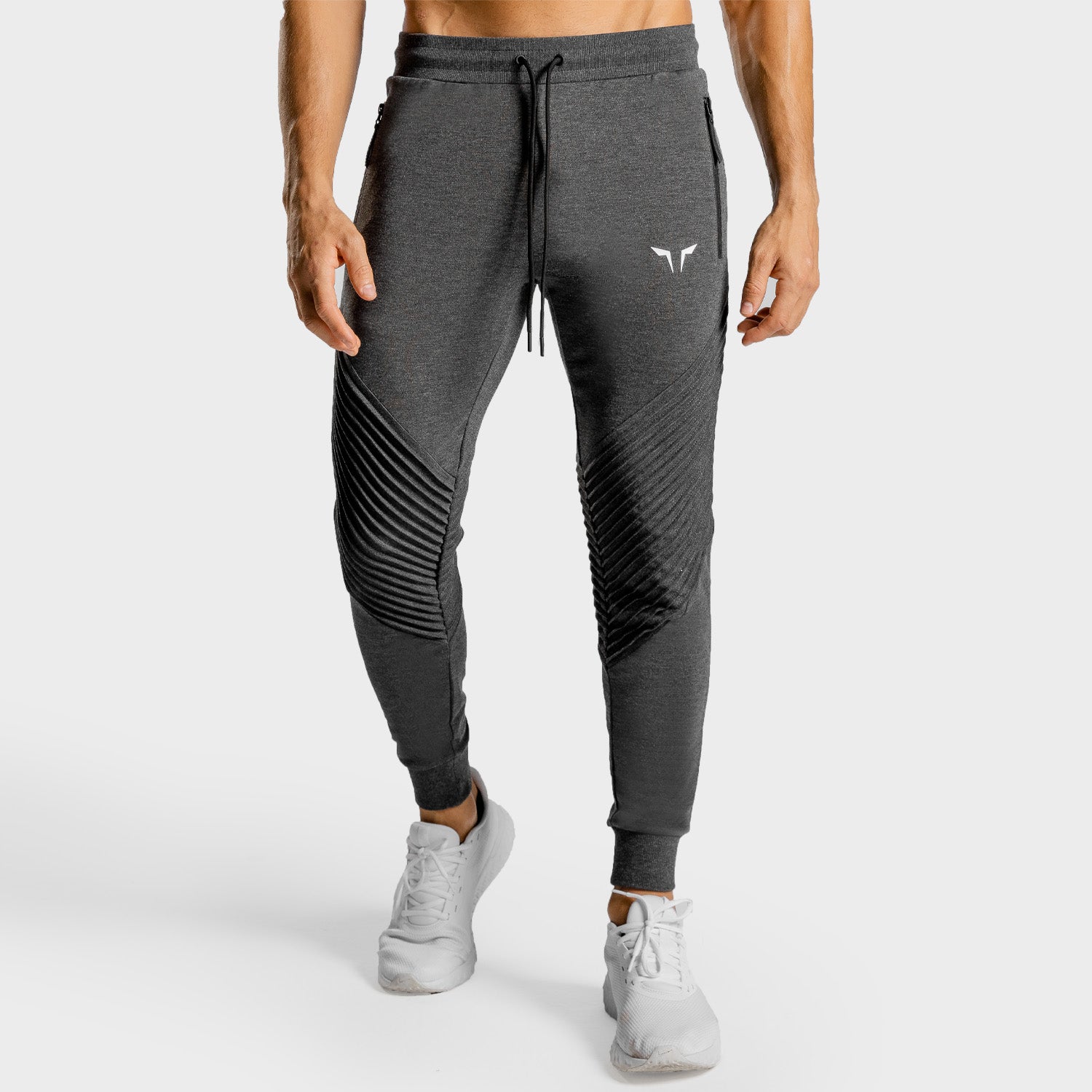 Buy Charcoal Grey Ribbed Joggers from Next USA