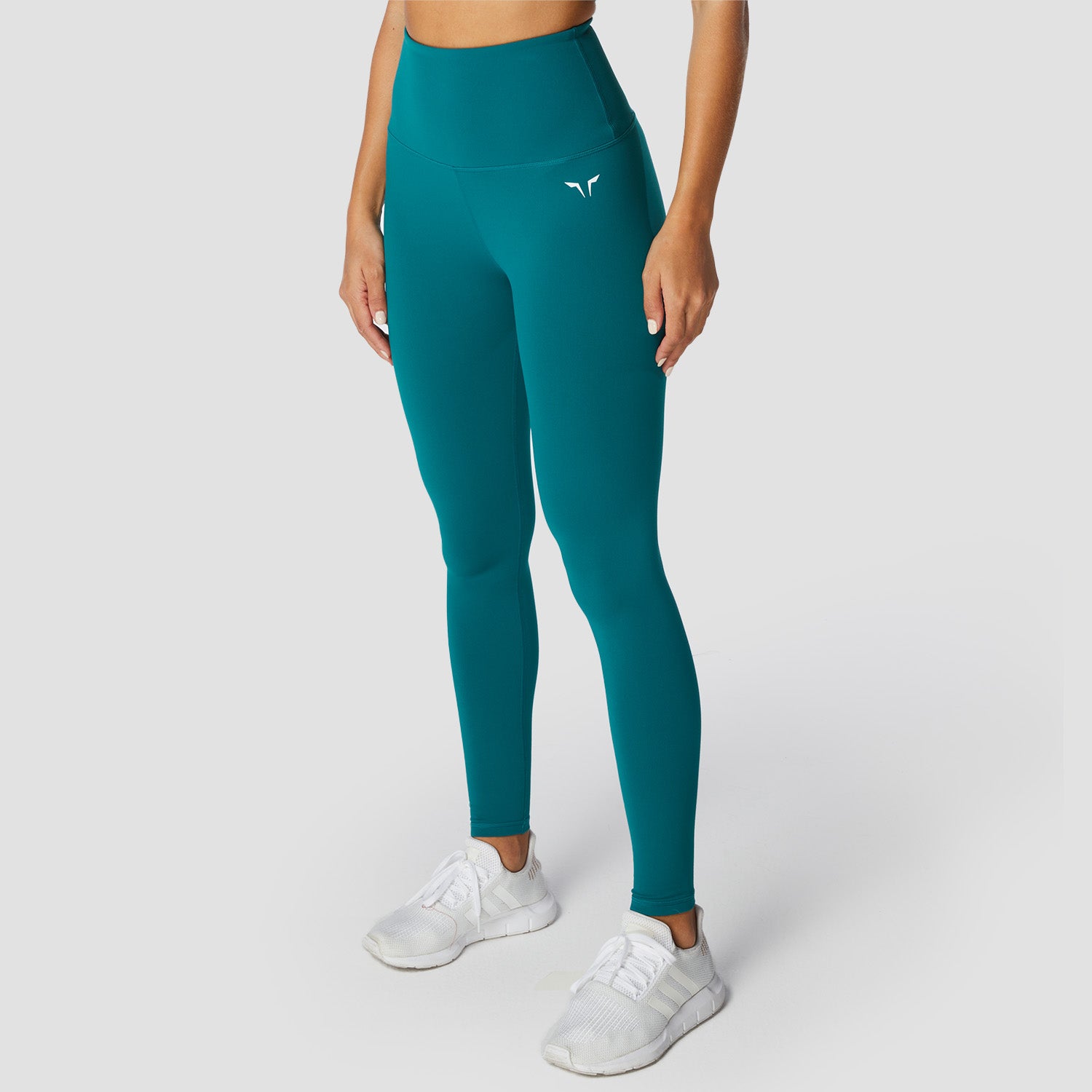 Turquoise Leggings, High Waisted, Squat-Proof