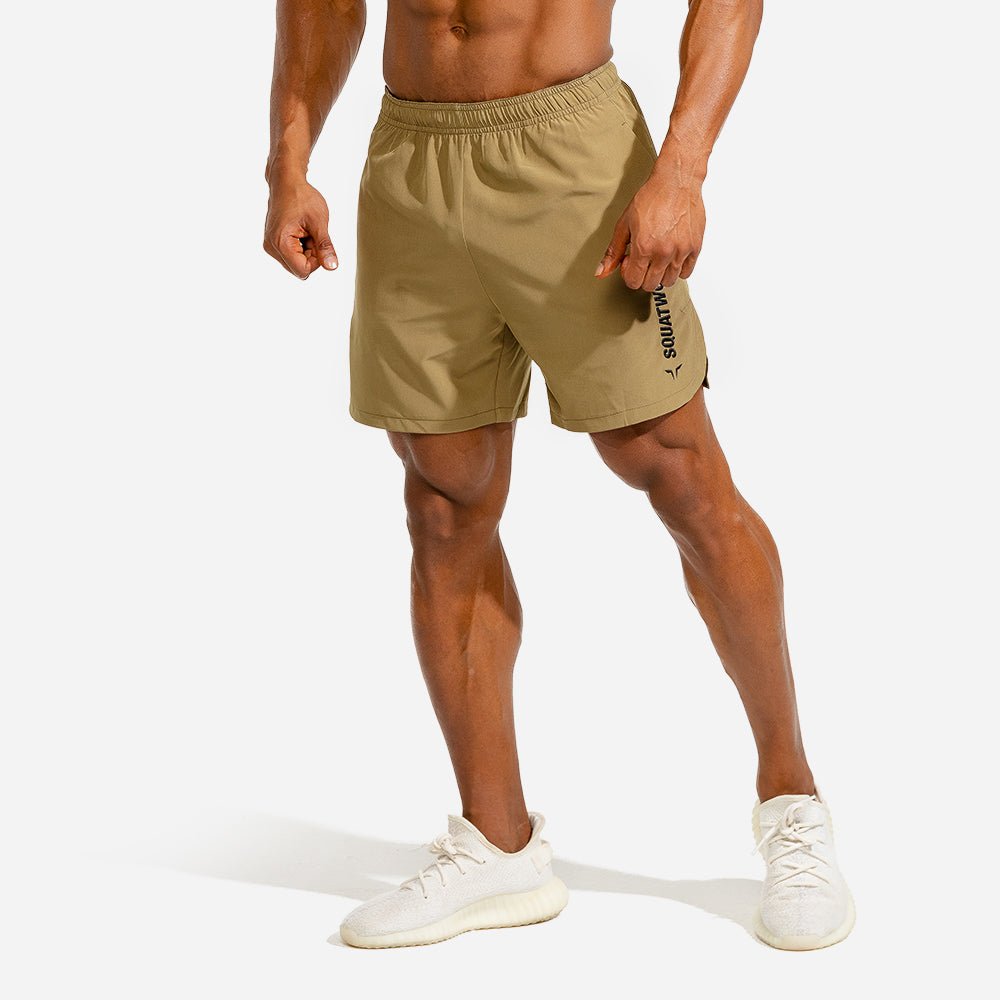 AE, Warrior Shorts - Taupe, Gym Shorts Men