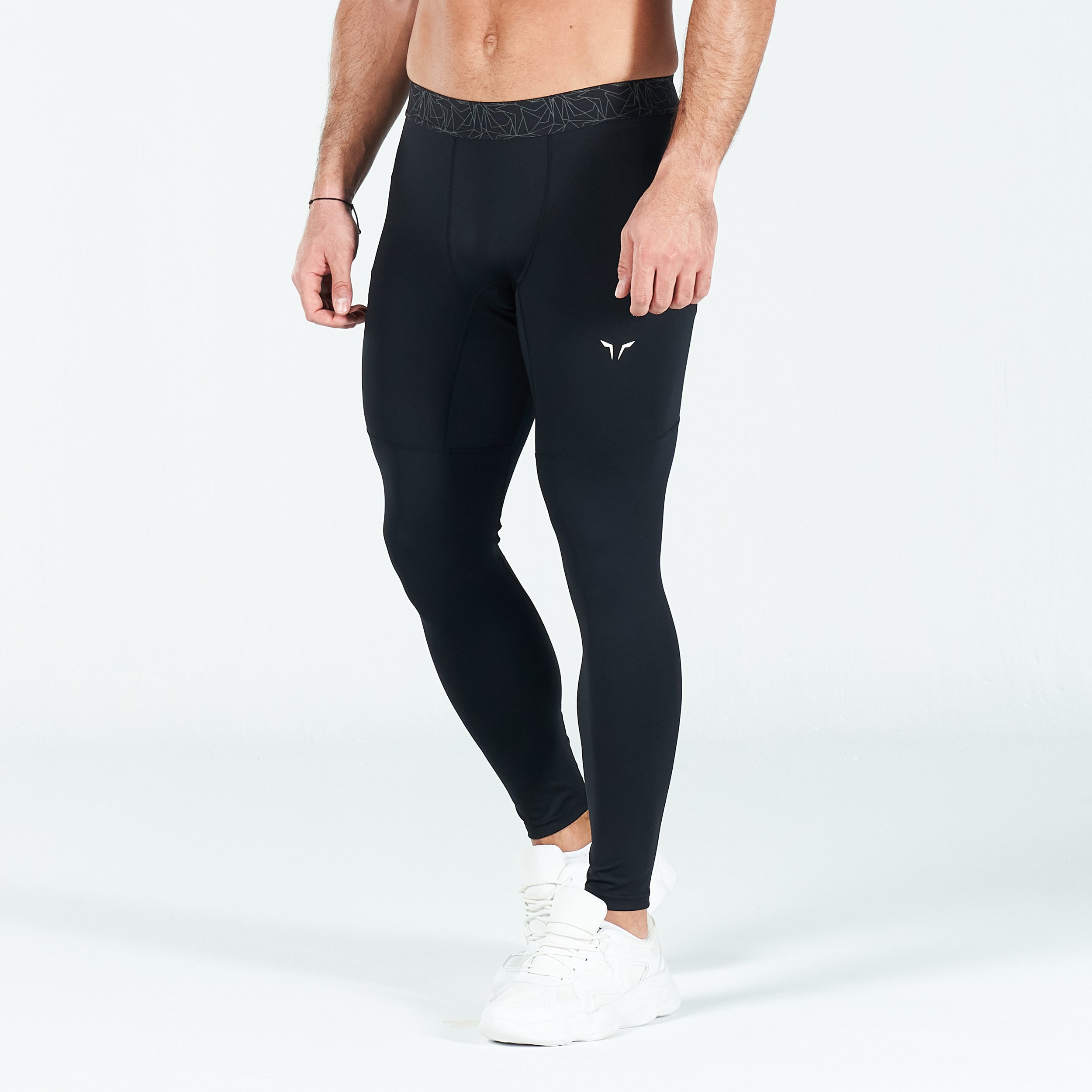 TikTok Mens Compression Pants Base Layer Running Trousers Athletic Yoga  Leggings