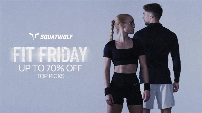 Shop on Fit Friday with up to 70% off 