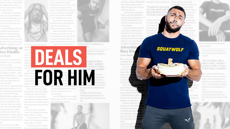 Deals For Men | SQUATWOLF's 5th Birthday Sale