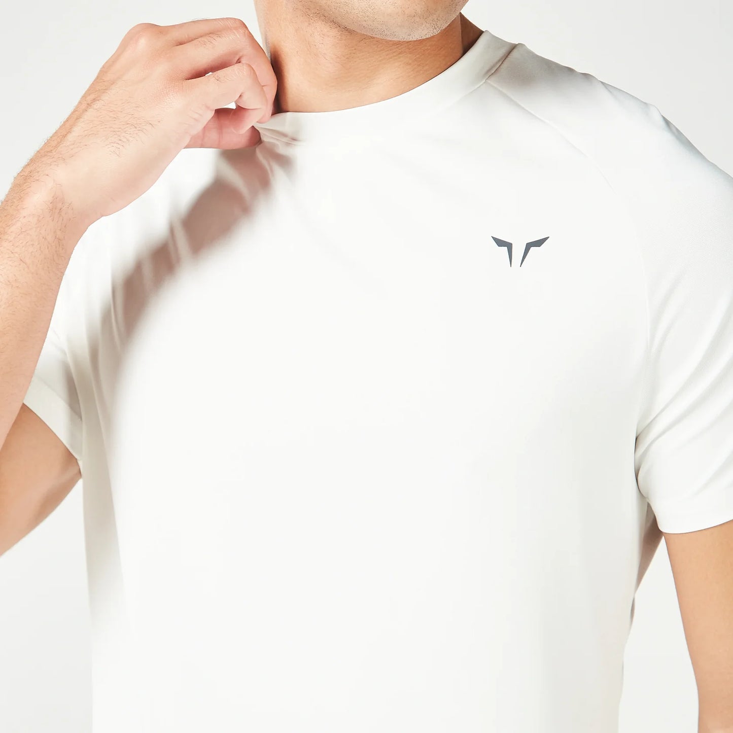 Essential Gym Tee - Pearl White