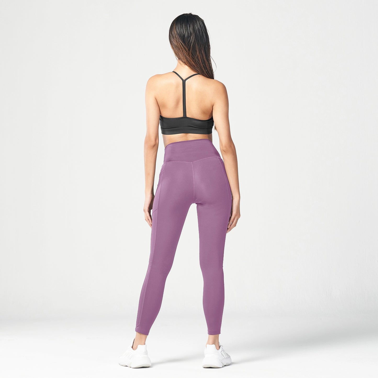 Essential Cropped Leggings 24" - Berry Conserve