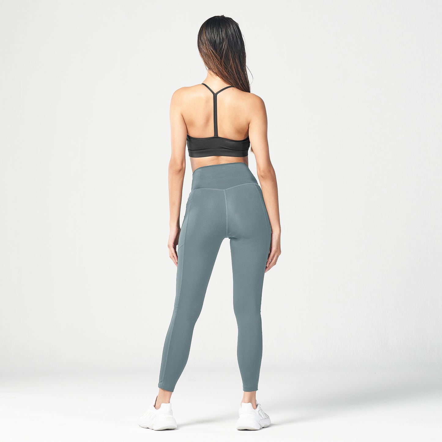 Essential Cropped Leggings 24" - Stormy Weather