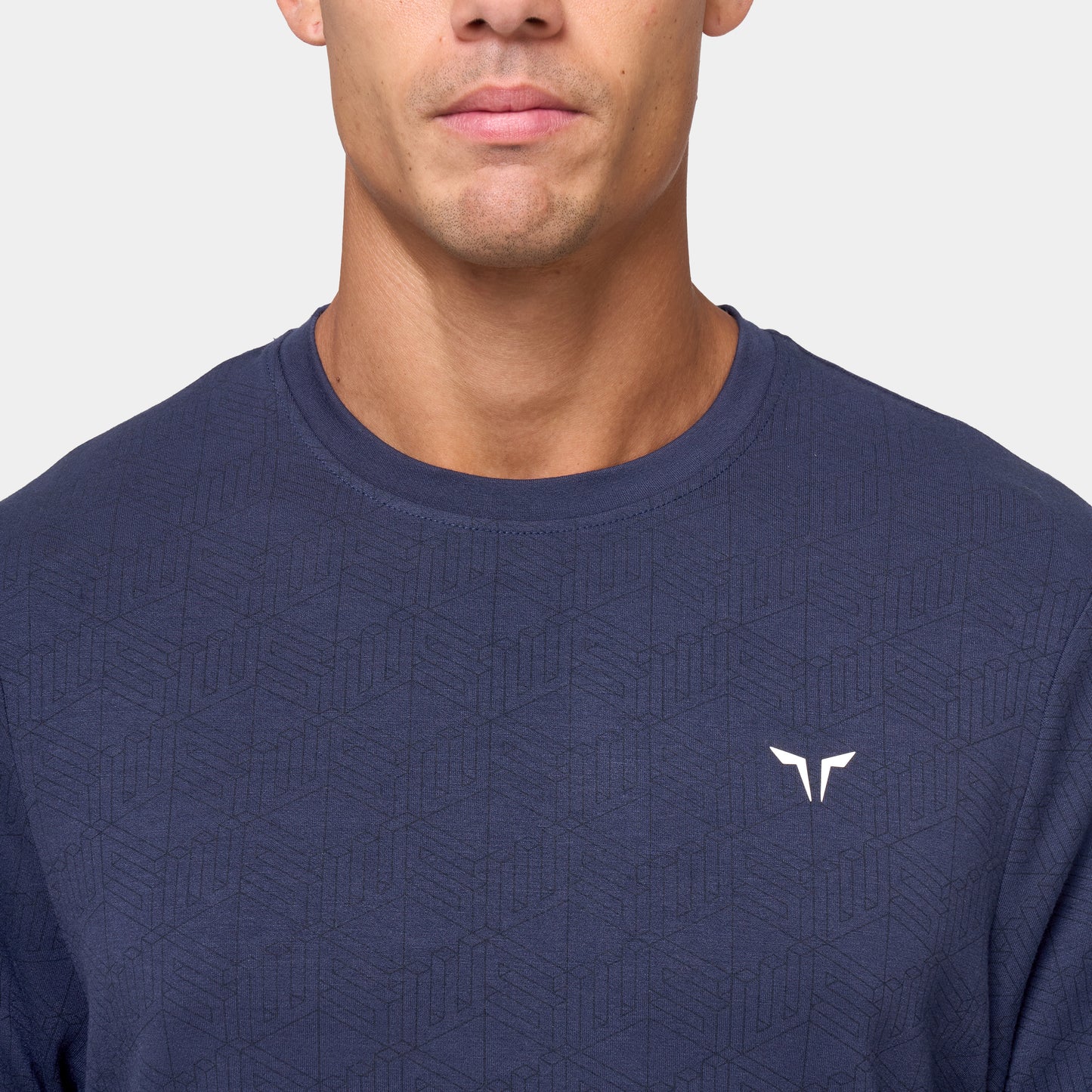 Essential Active Tee - Navy Print