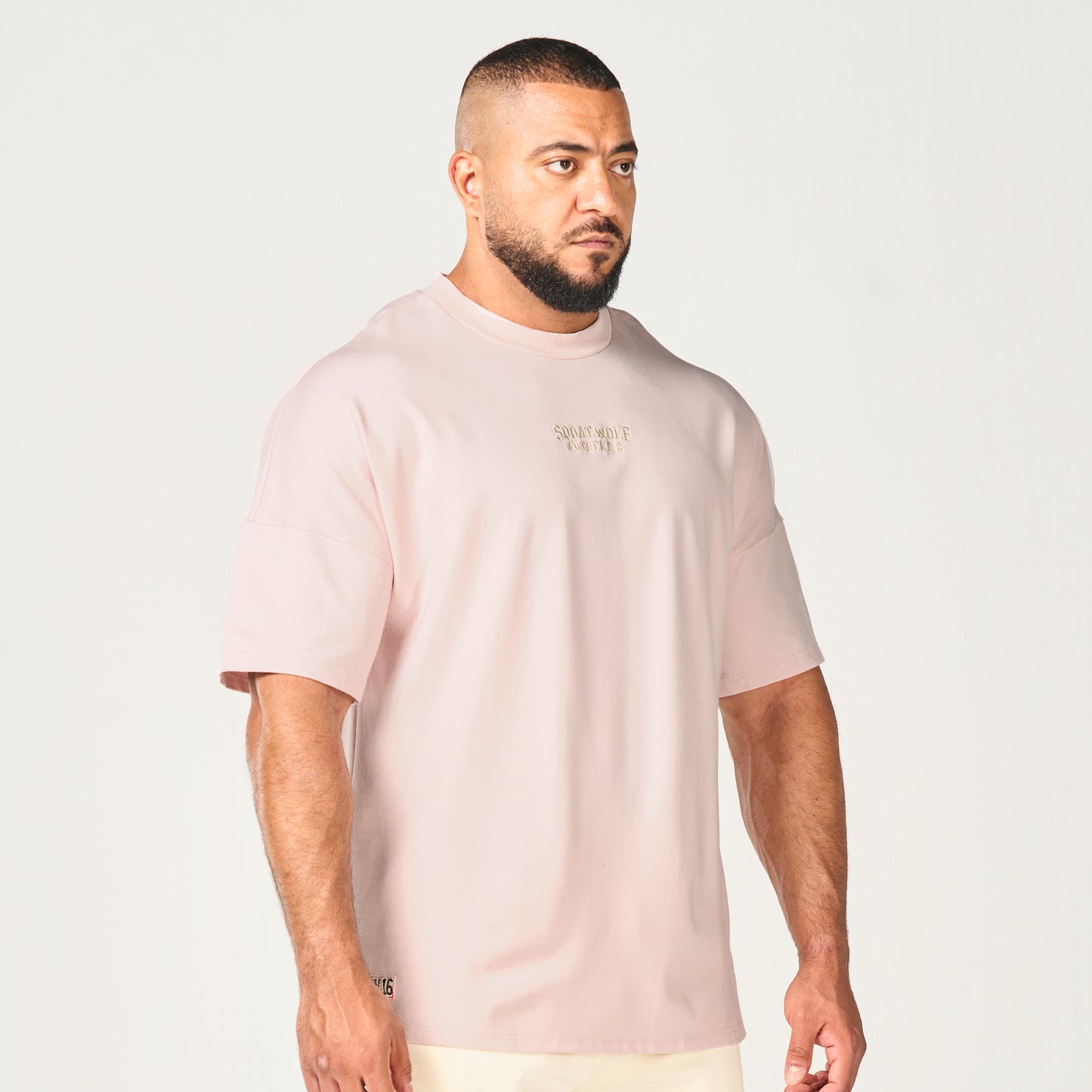 Golden Era Authentic Oversized Tee - Mauve Chalk