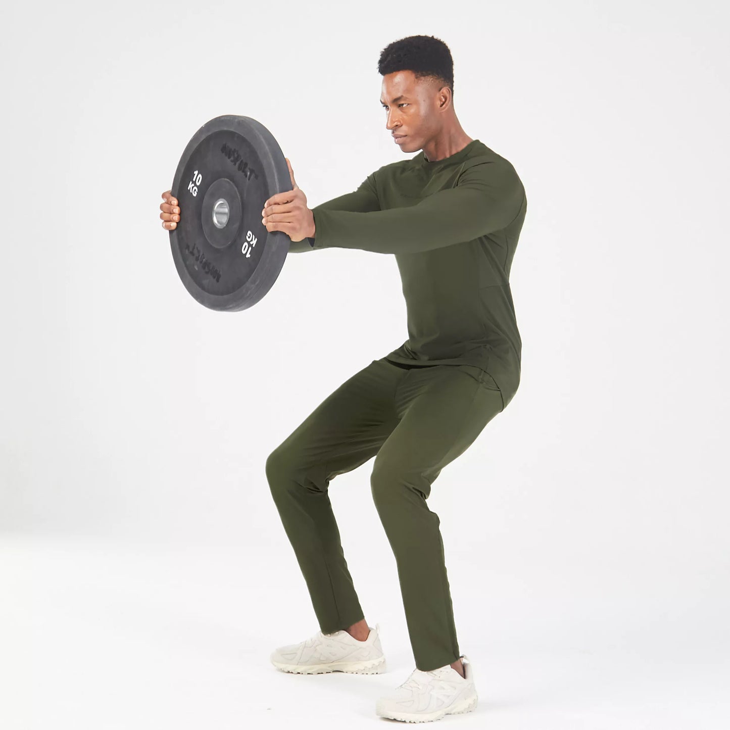 squatwolf-gym-wear-statement-ribbed-long-sleeves-tee-kombu-green-workout-shirts-for-men