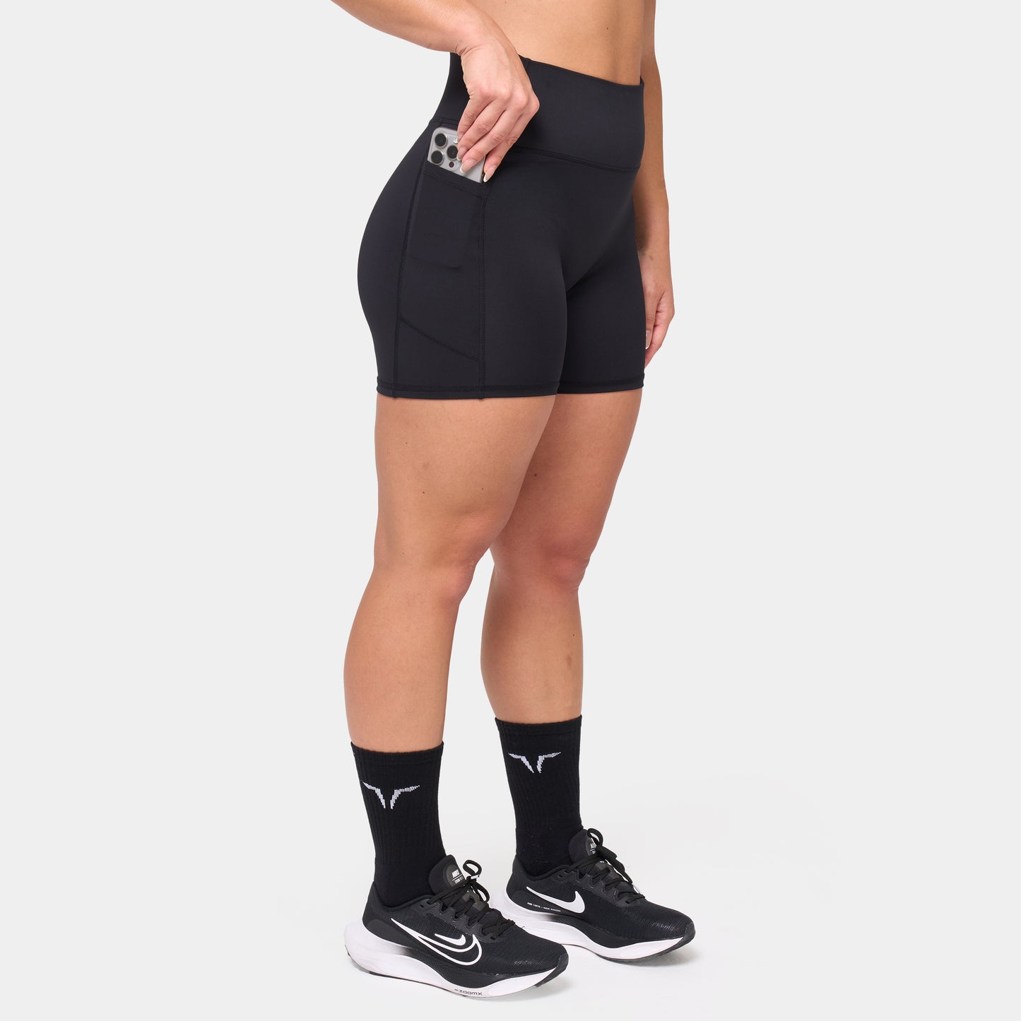 5" Cycling Shorts - Black