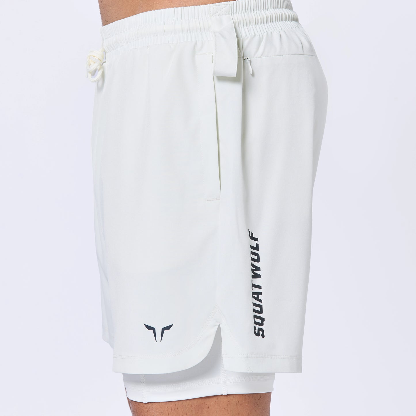 Essential 5" Pro 2-In-1 Shorts - Pearl White