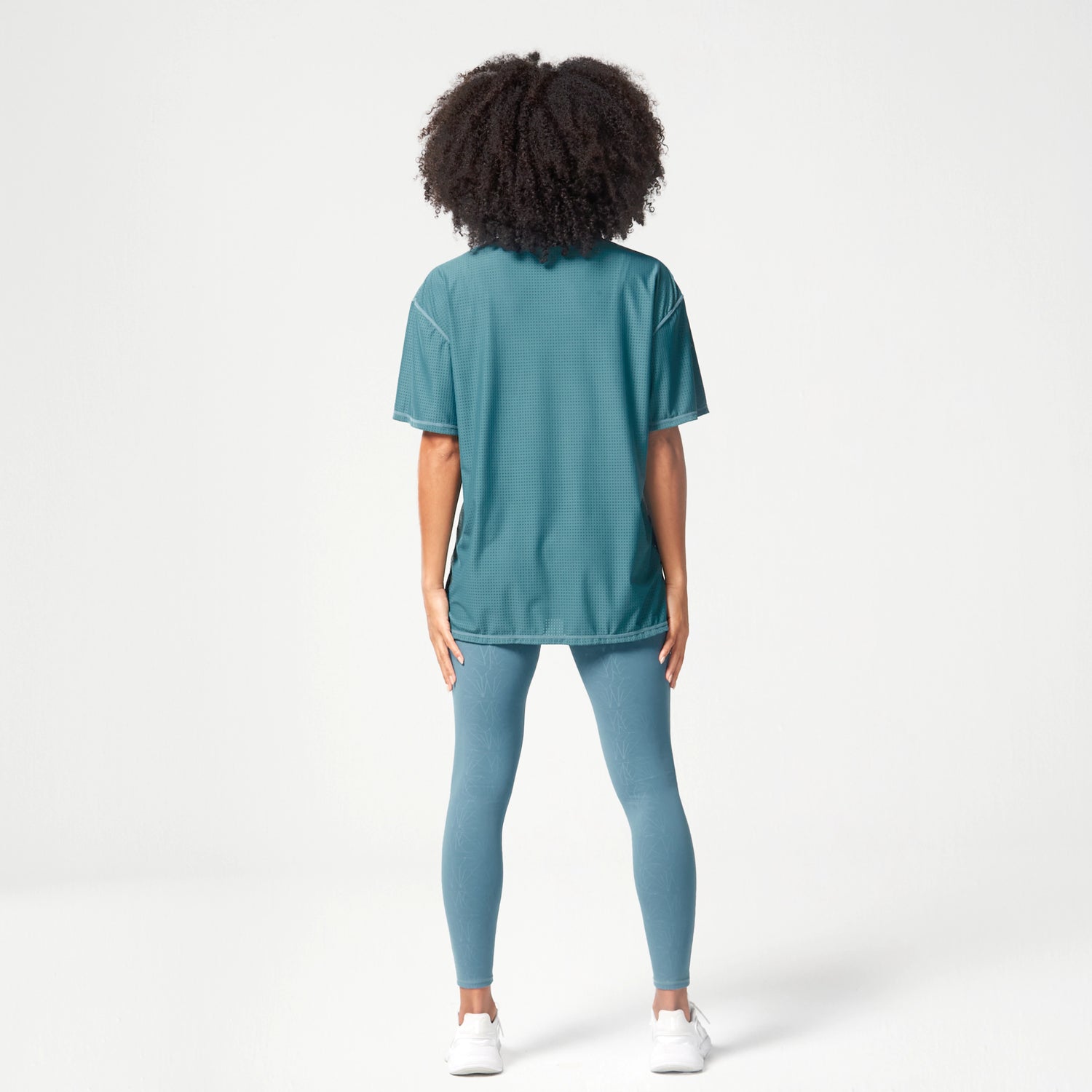 ES, Mesh Reversible Tee - Hydro, Workout Shirts Women