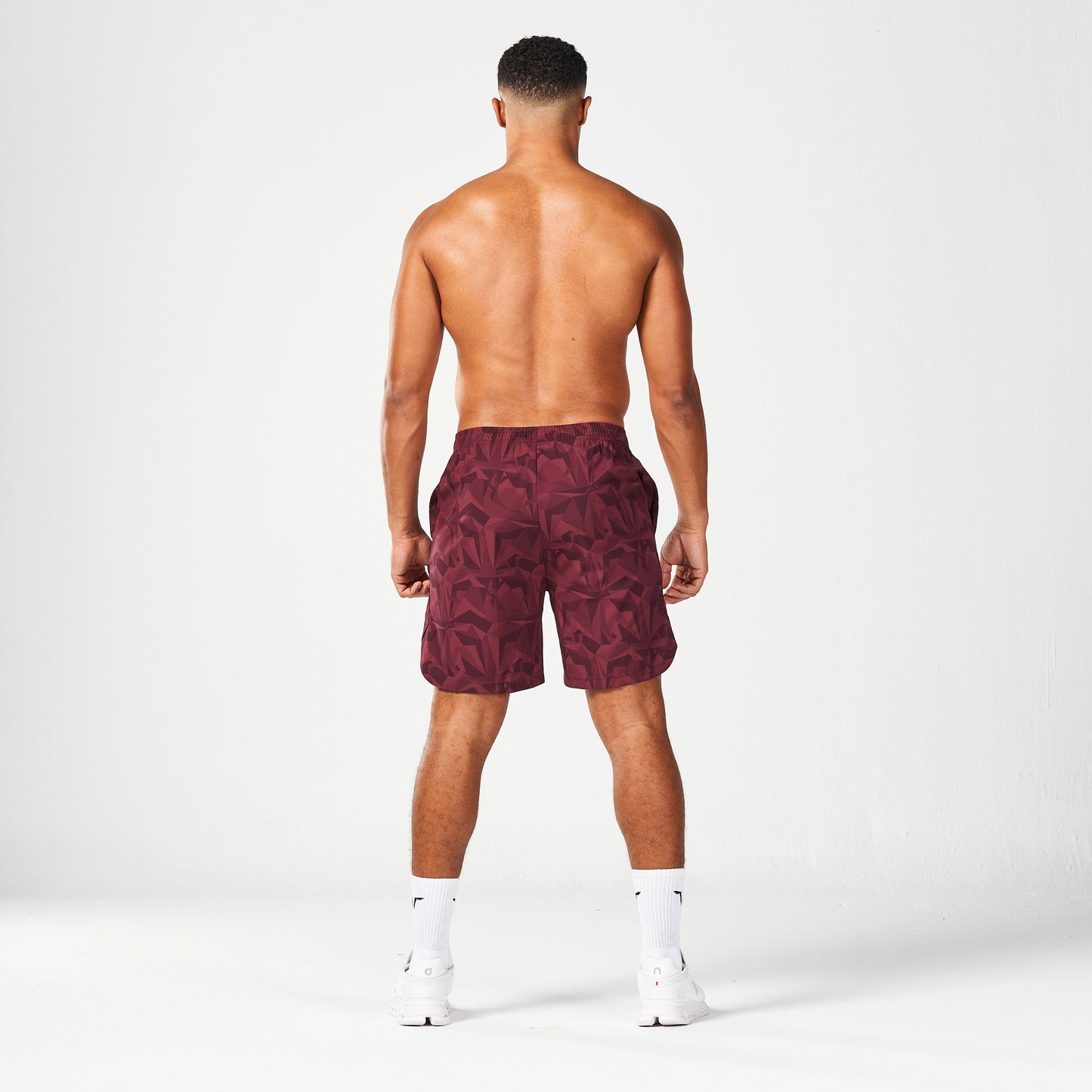 Warrior 7" Shorts 2.0 - Burgundy Dot Camo