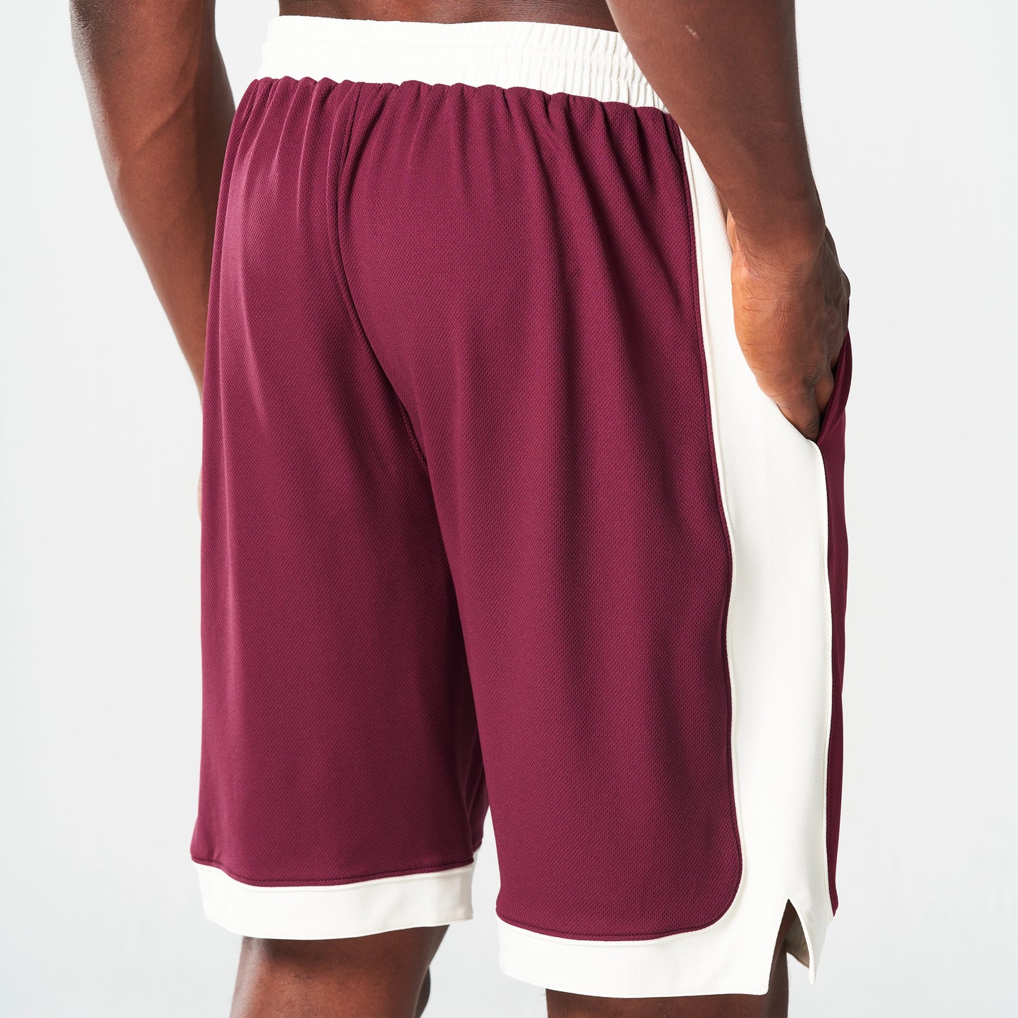 Basketball Shorts 9" - Burgundy