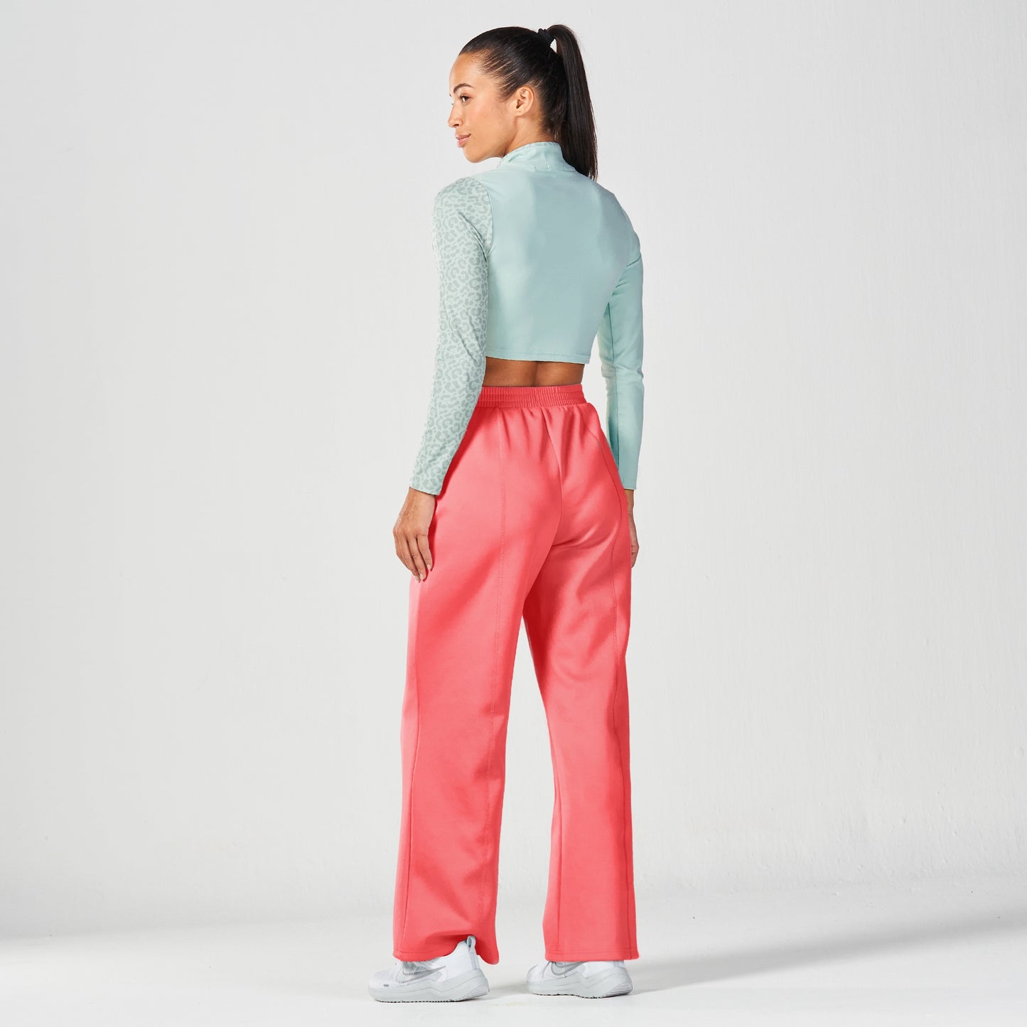 Crossover Straight Pants - Cayenne