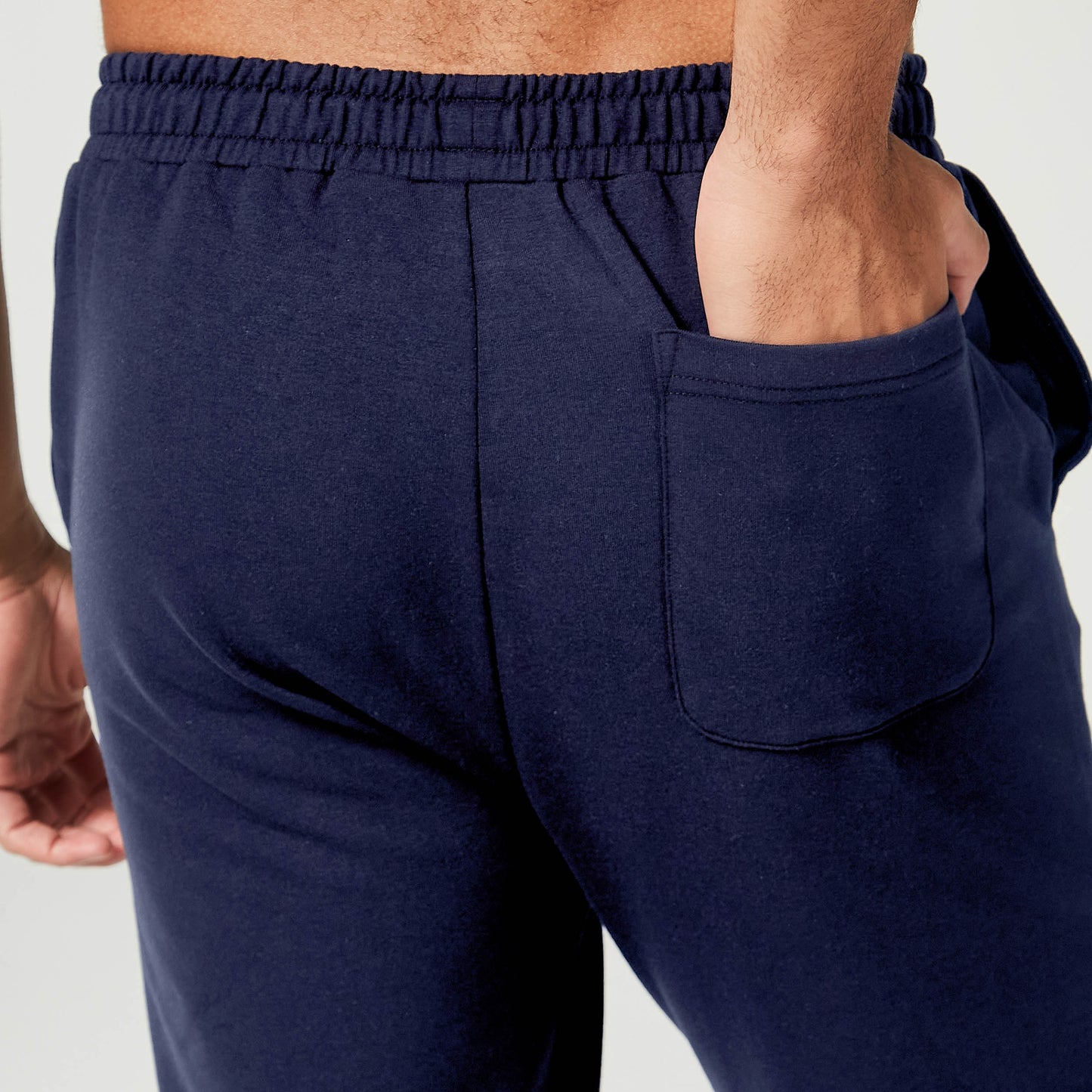 Essential Tapered Joggers - Navy