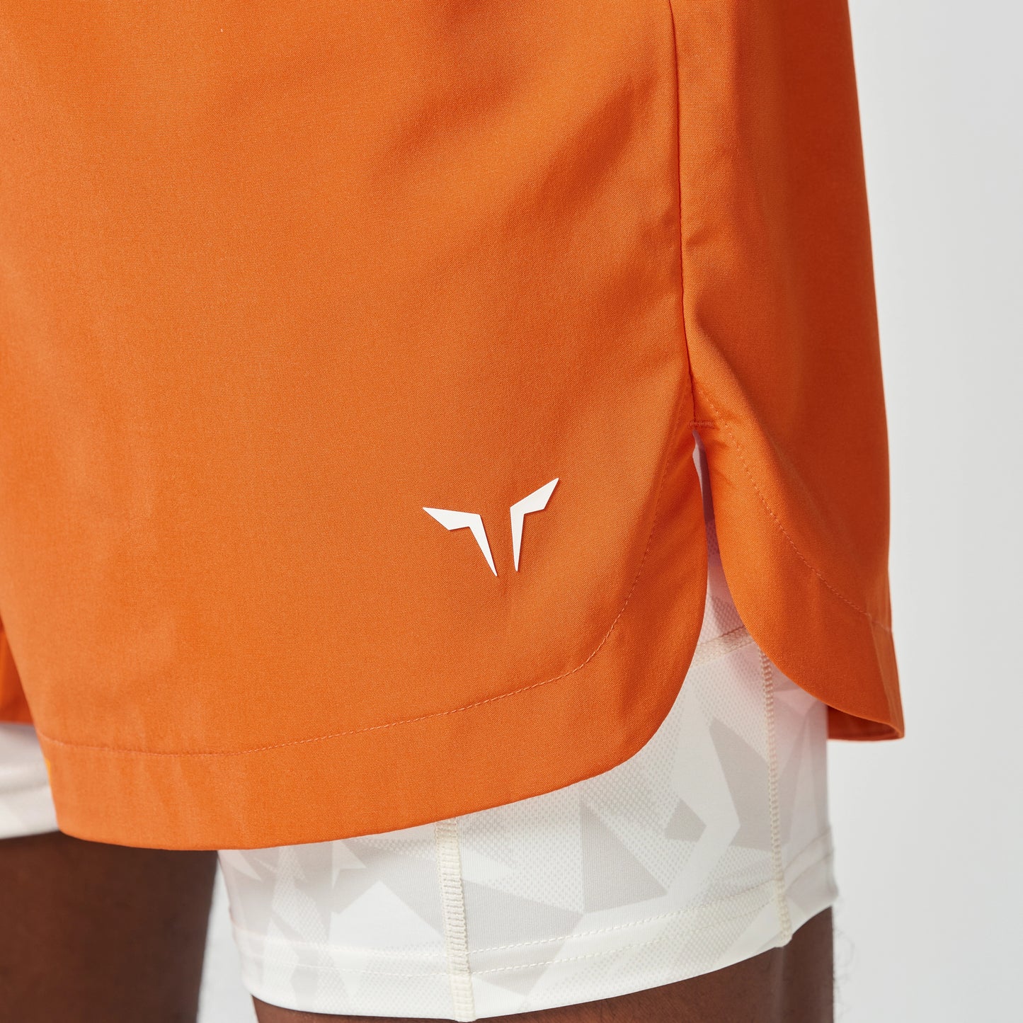 Limitless 2-in-1 7" Shorts - Persimmon Orange