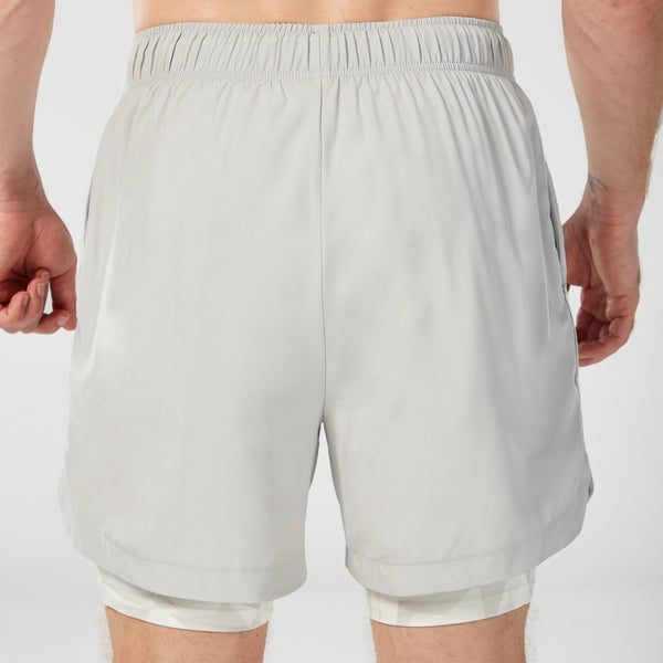 Limitless 2-in-1 7" Shorts - Storm Grey