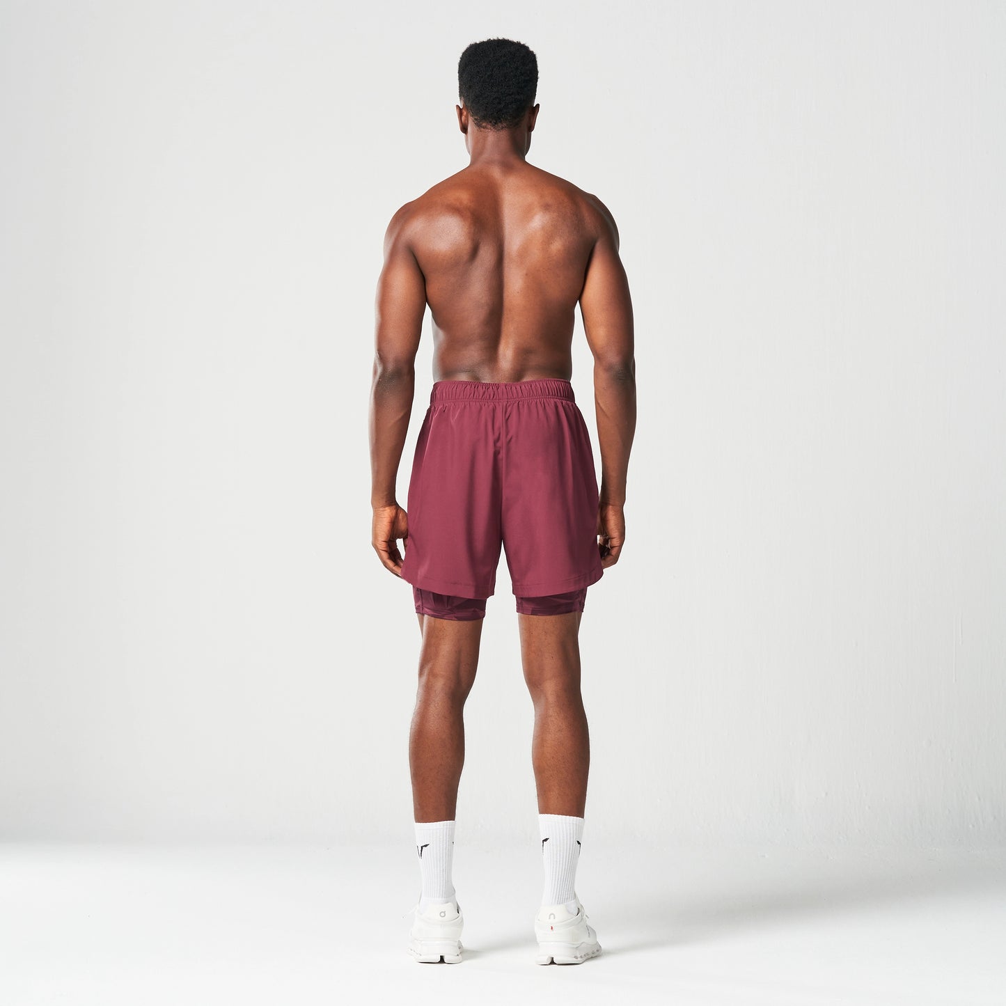 Limitless 2-in-1 7" Shorts - Burgundy