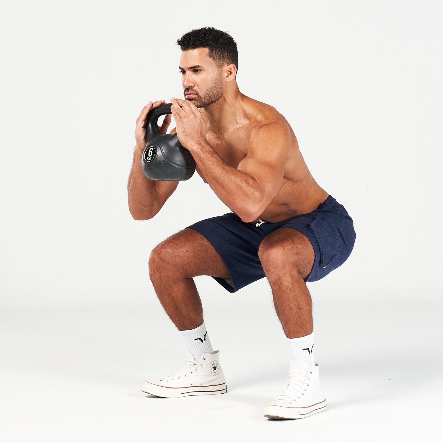 squatwolf-gym-wear-golden-era-new-gen-jogger-shorts-navy-marl-workout-short-for-men