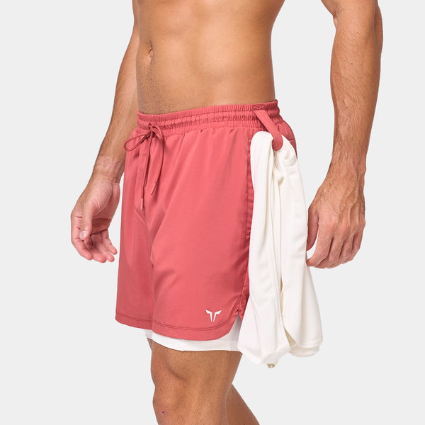 Essential 5" Pro 2-In-1 Shorts - Marsala