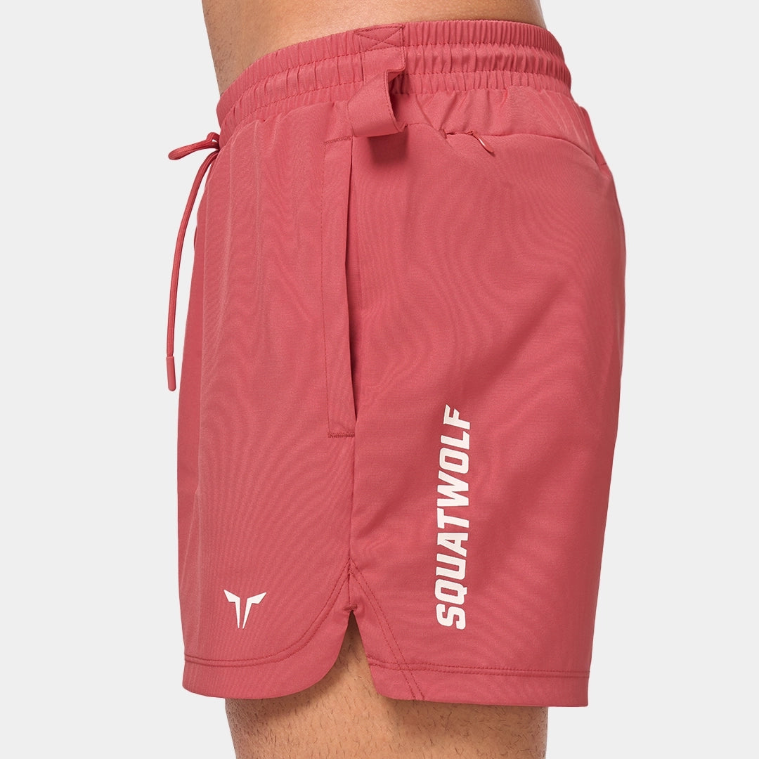 Essential Pro 3 Inch Shorts - Marsala