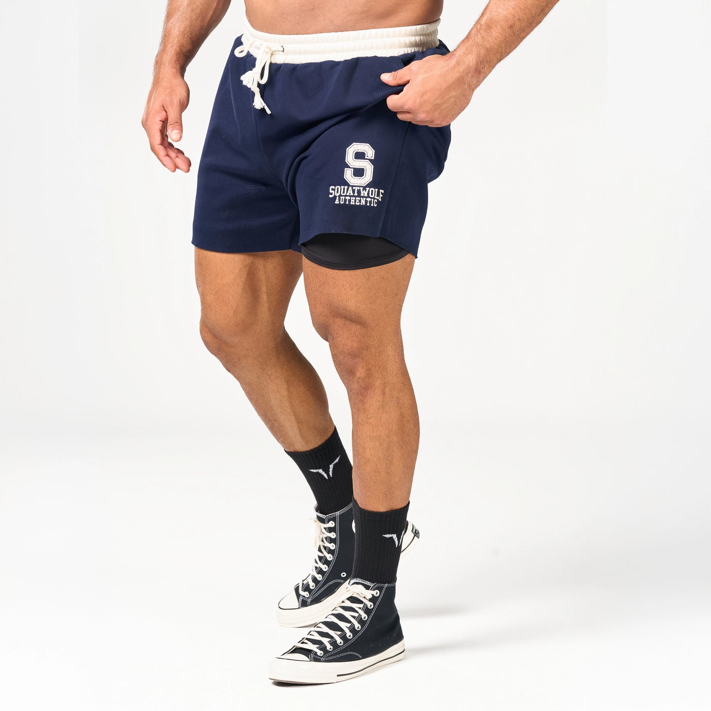 Golden Era Authentic 2-In-1 Shorts 2.0 - Navy