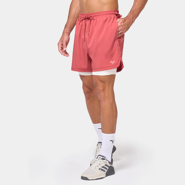 Essential 5" Pro 2-In-1 Shorts - Marsala