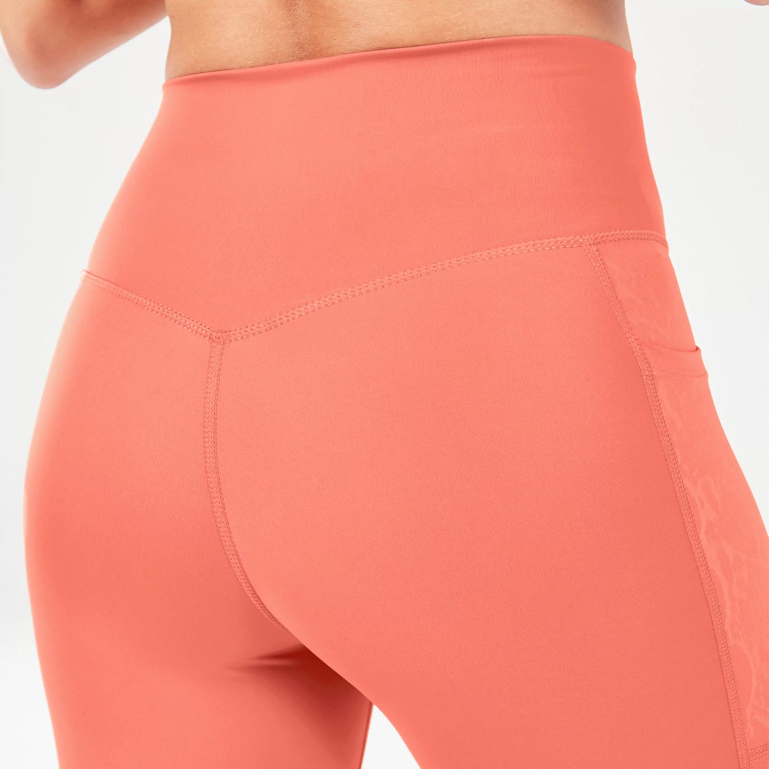 AE | Core Panel Leggings - Mineral red | Workout Leggings | SQUATWOLF