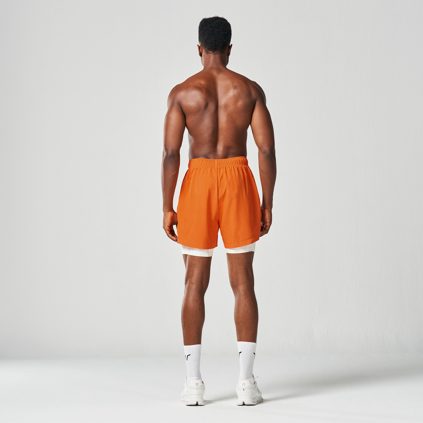Limitless 2-in-1 7" Shorts - Persimmon Orange