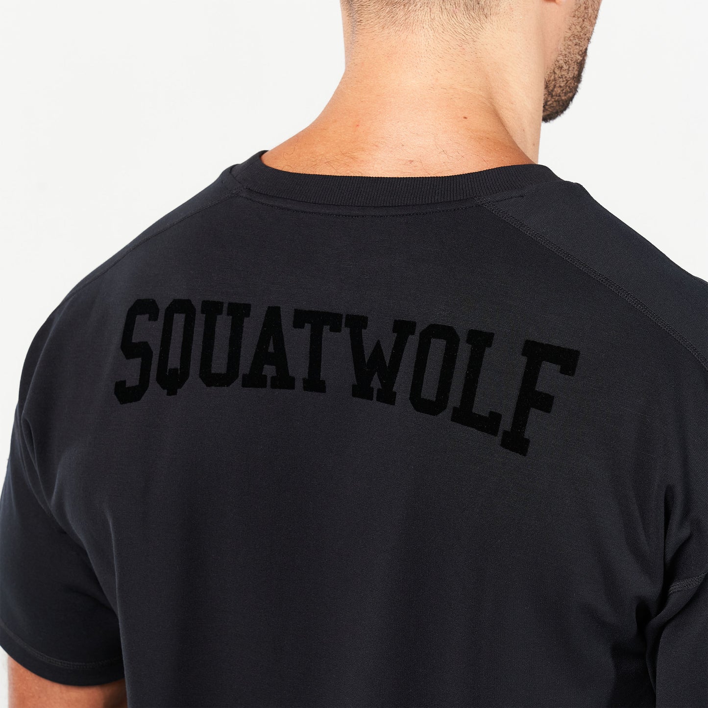 squatwolf-gym-wear-golden-era-legacy-oversized-tee-black-workout-shirts-for-men
