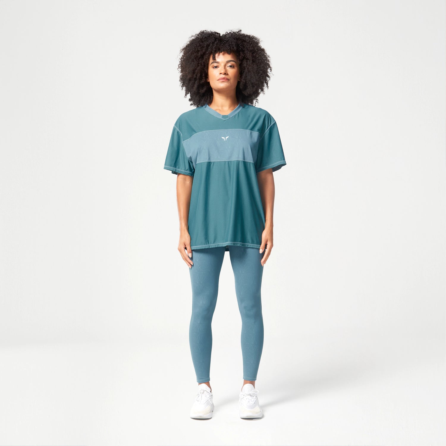 AE | Mesh Reversible Tee - Hydro | Workout Shirts Women | SQUATWOLF