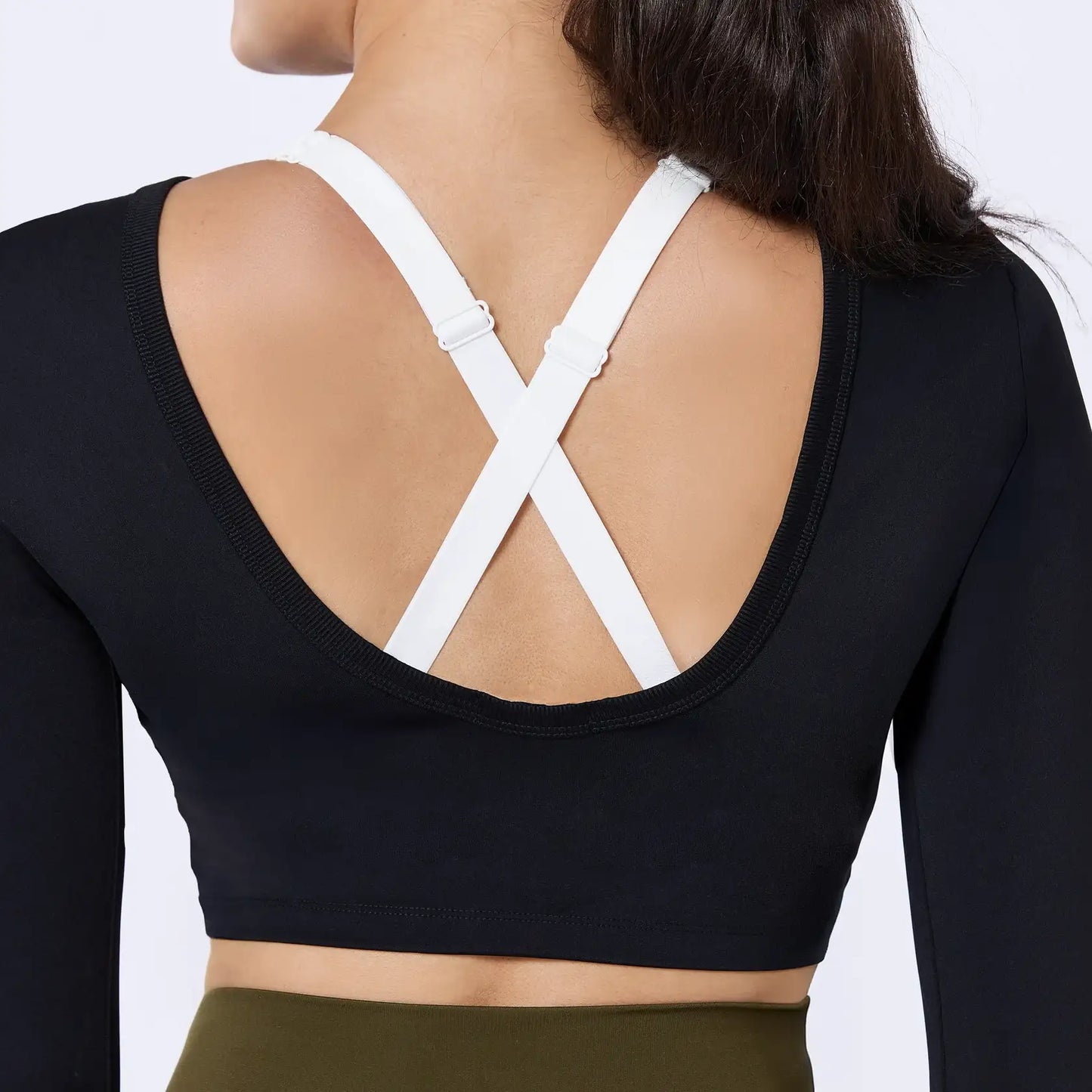 Warrior Crop Top 2.0 - Black