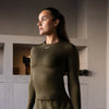 Body Fit Top - Dark Olive