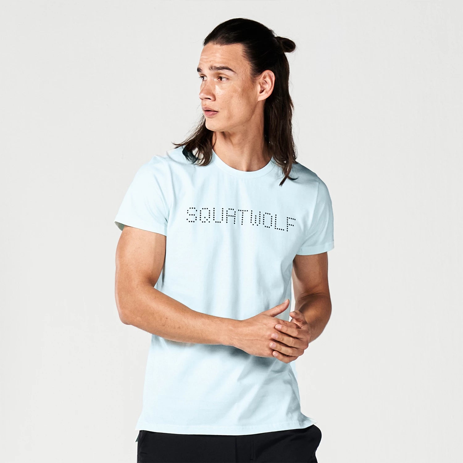 AE | Code Cyber Muscle Tee - Skylight | Gym T-Shirts Men | SQUATWOLF