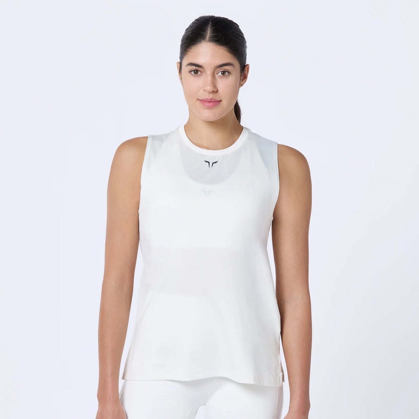 Essential Crew Tank - Pearl White