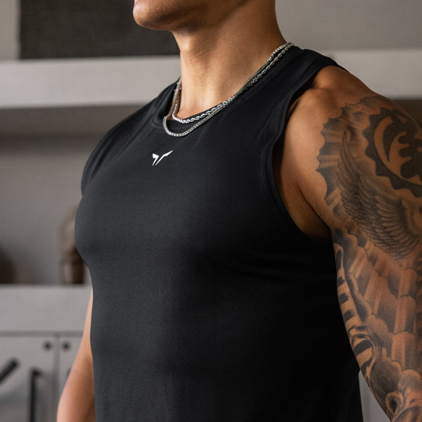 Essential Gym Tank - Black