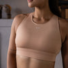 Essential High Impact Bra - Pearl White