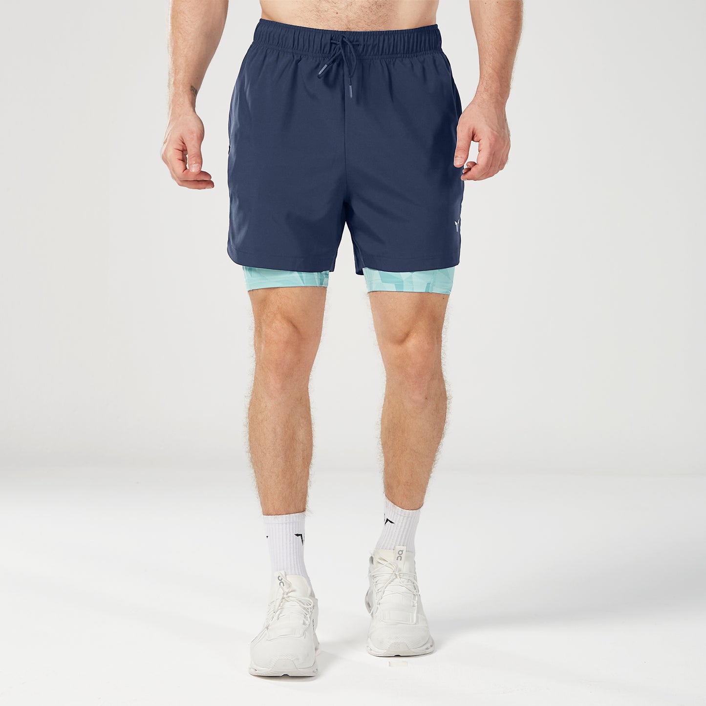 Limitless 2-in-1 7" Shorts - Navy