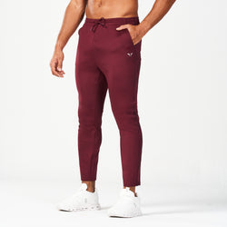 Active Tapered Pants - Burgundy