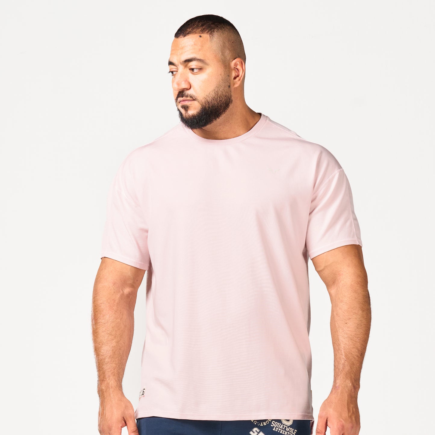 Golden Era Legacy Oversized Tee - Mauve Chalk