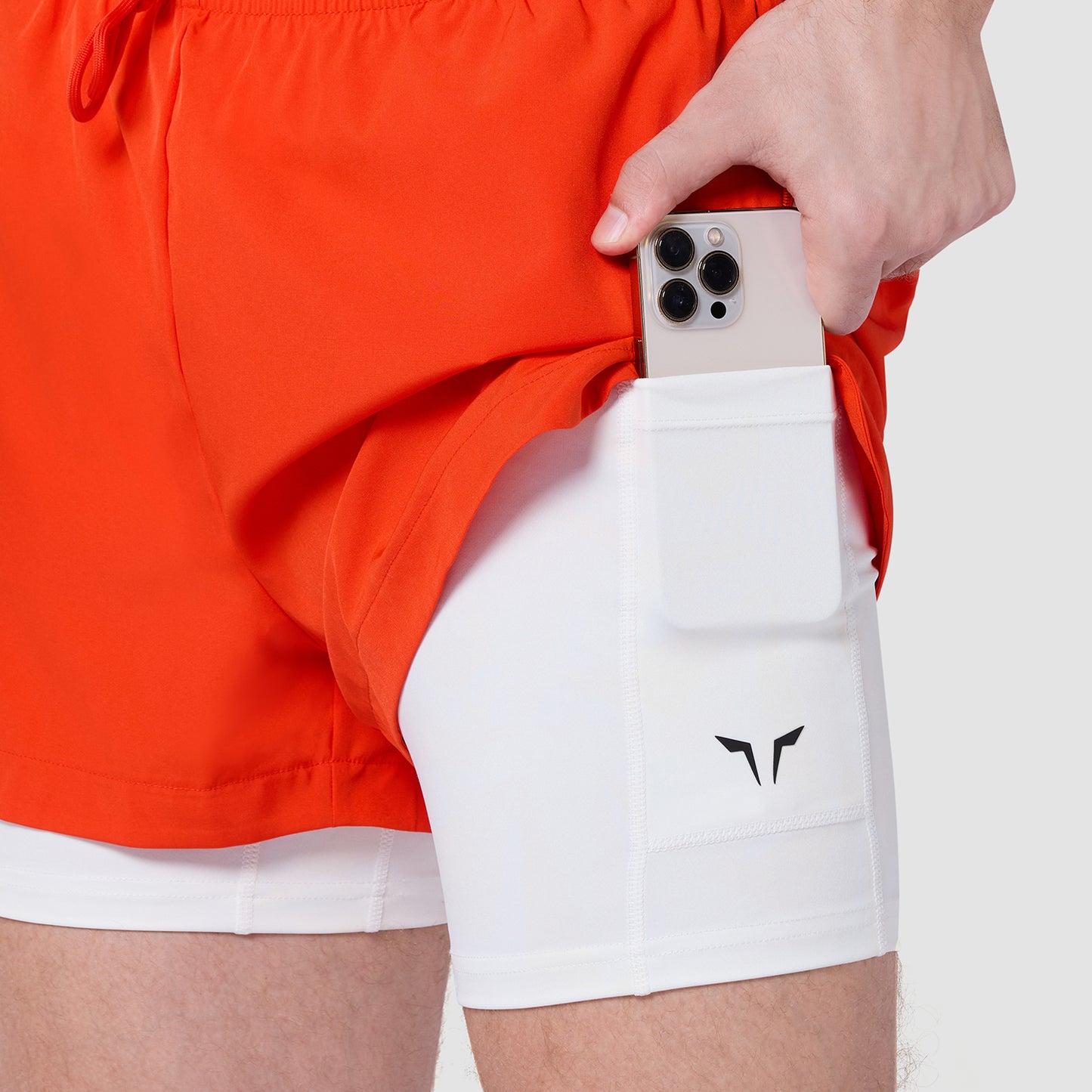 Limitless 2-In-1 5" Shorts - Orange.Com