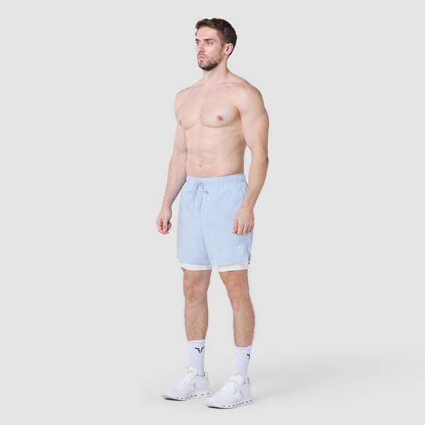 Limitless 2-In-1 7" Shorts - Skyway