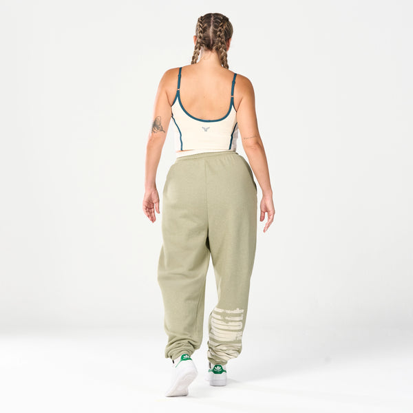 Retrograde Plush Joggers - Tea Marl