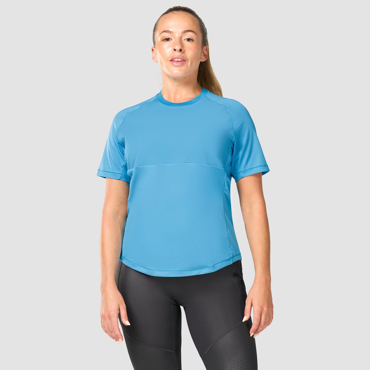 LAB360° Power Tee - Cyan Blue