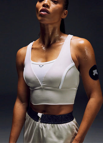 LAB360° Weightlifting Bralette - Gray Morn