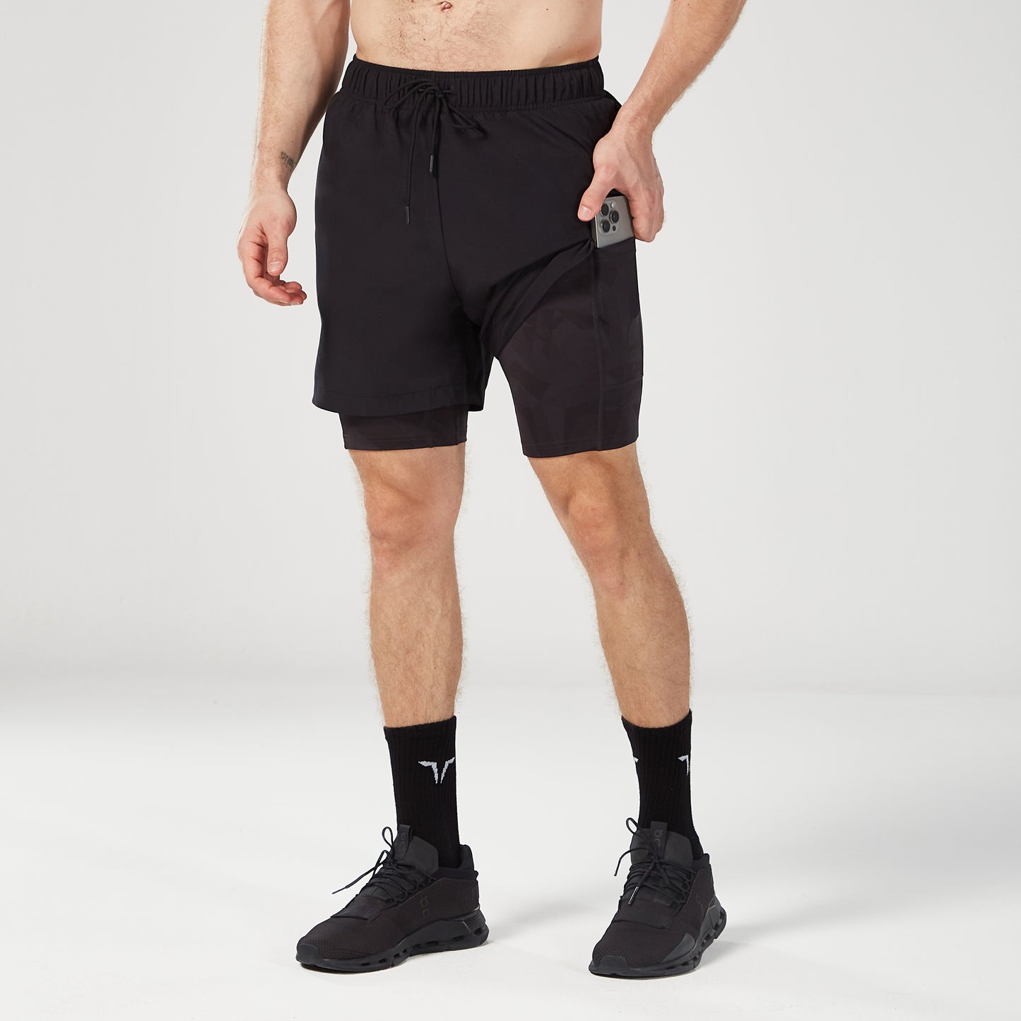 Limitless 2-in-1 7" Shorts - Black