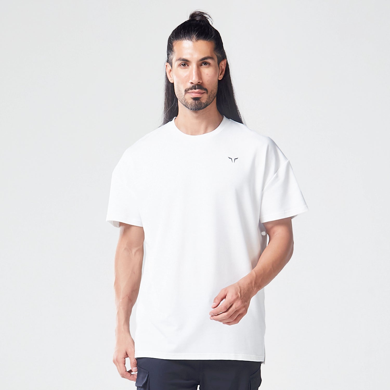 AE, Essential Oversized Tee - Pearl White